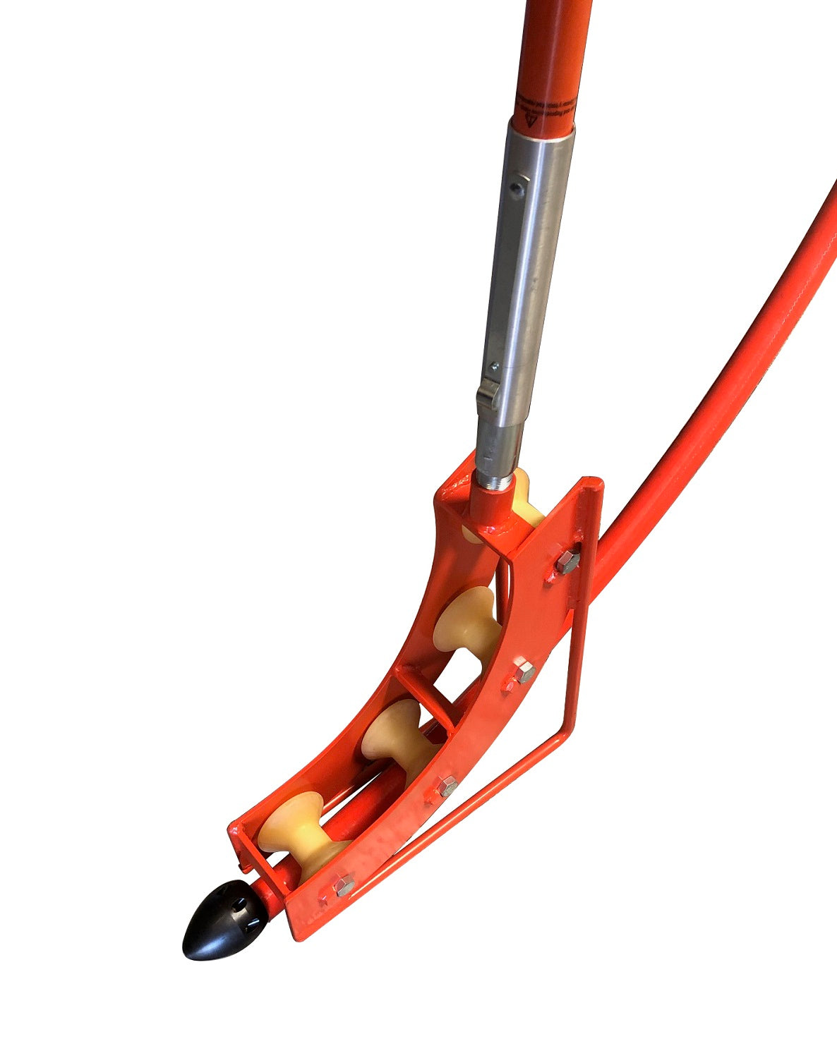 Compact Down Roller Sewer Hose Guide