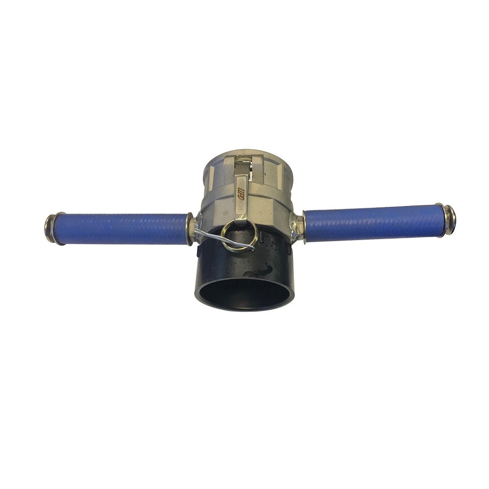 portable suction nozzle for sewer cleaning
