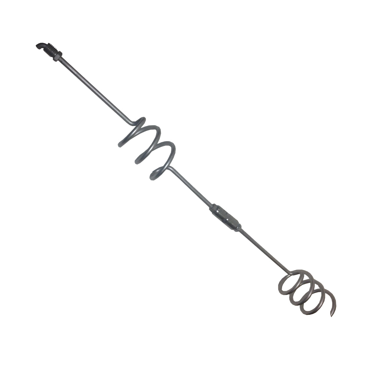 Sand Corkscrew for sewer sectional rod