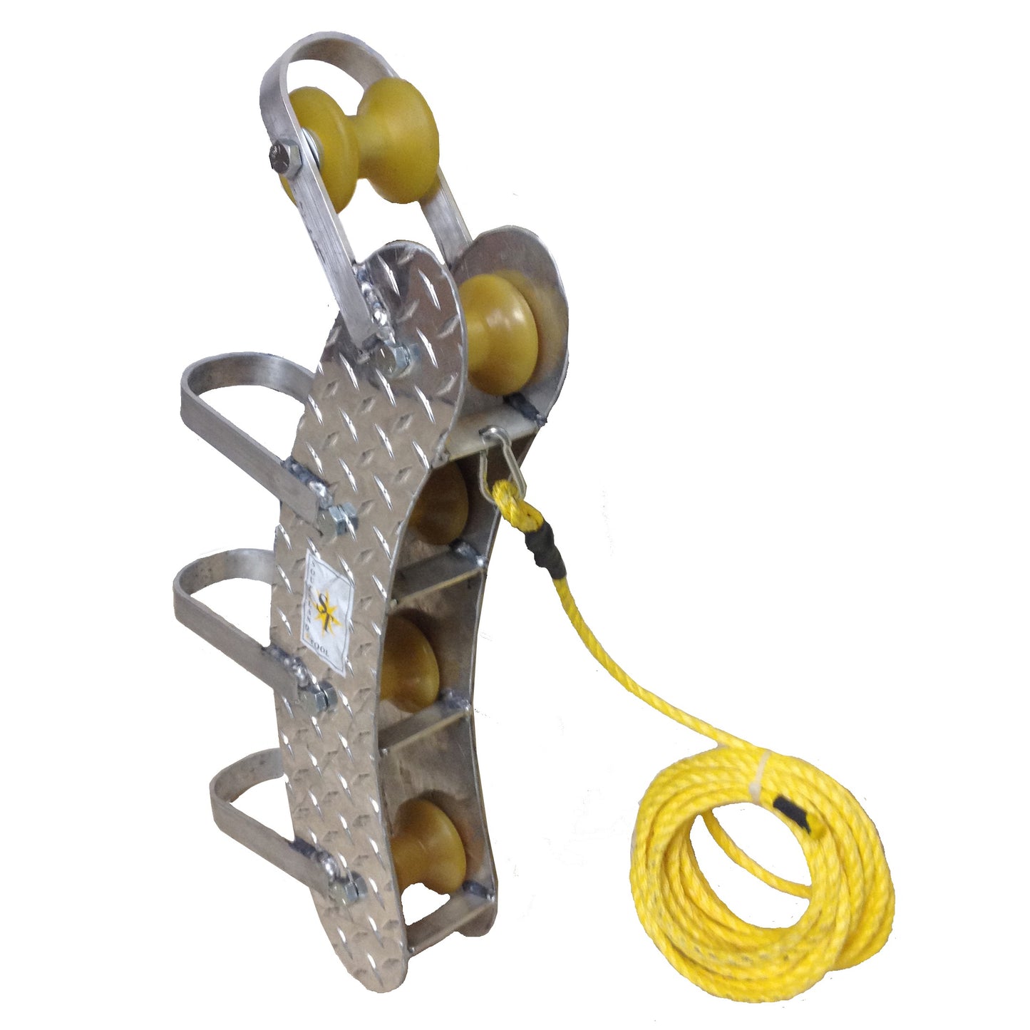 Tiger Tail Roller Sewer Hose Guide