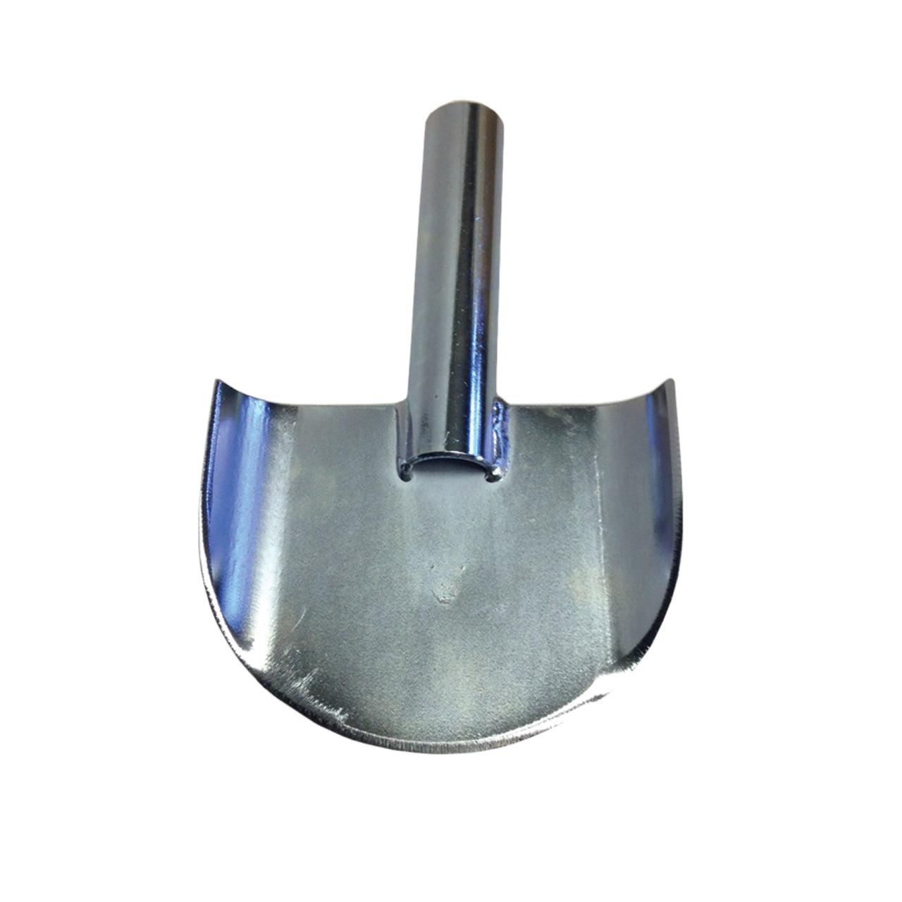 Curved chopper for fiberglass poles