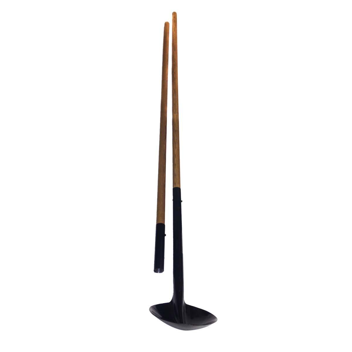 Sewer Spoon with Wood Pole (Two Piece)