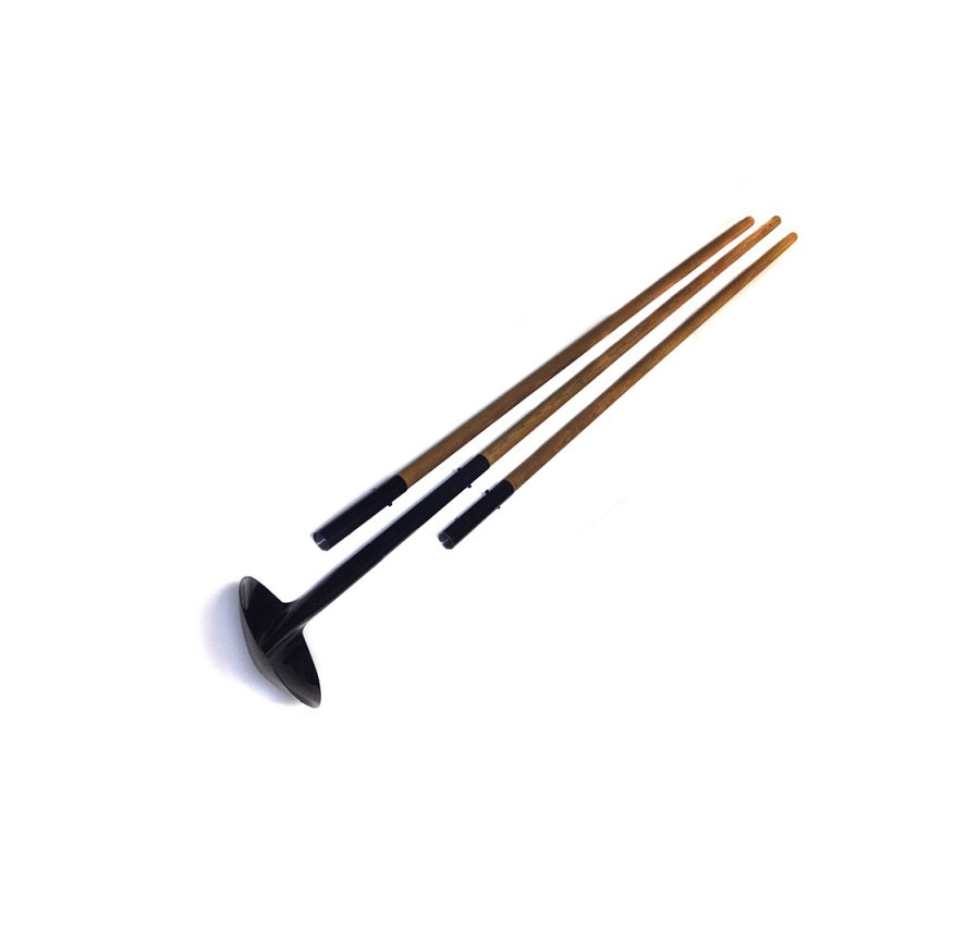 Sewer Spoon with Wood Pol