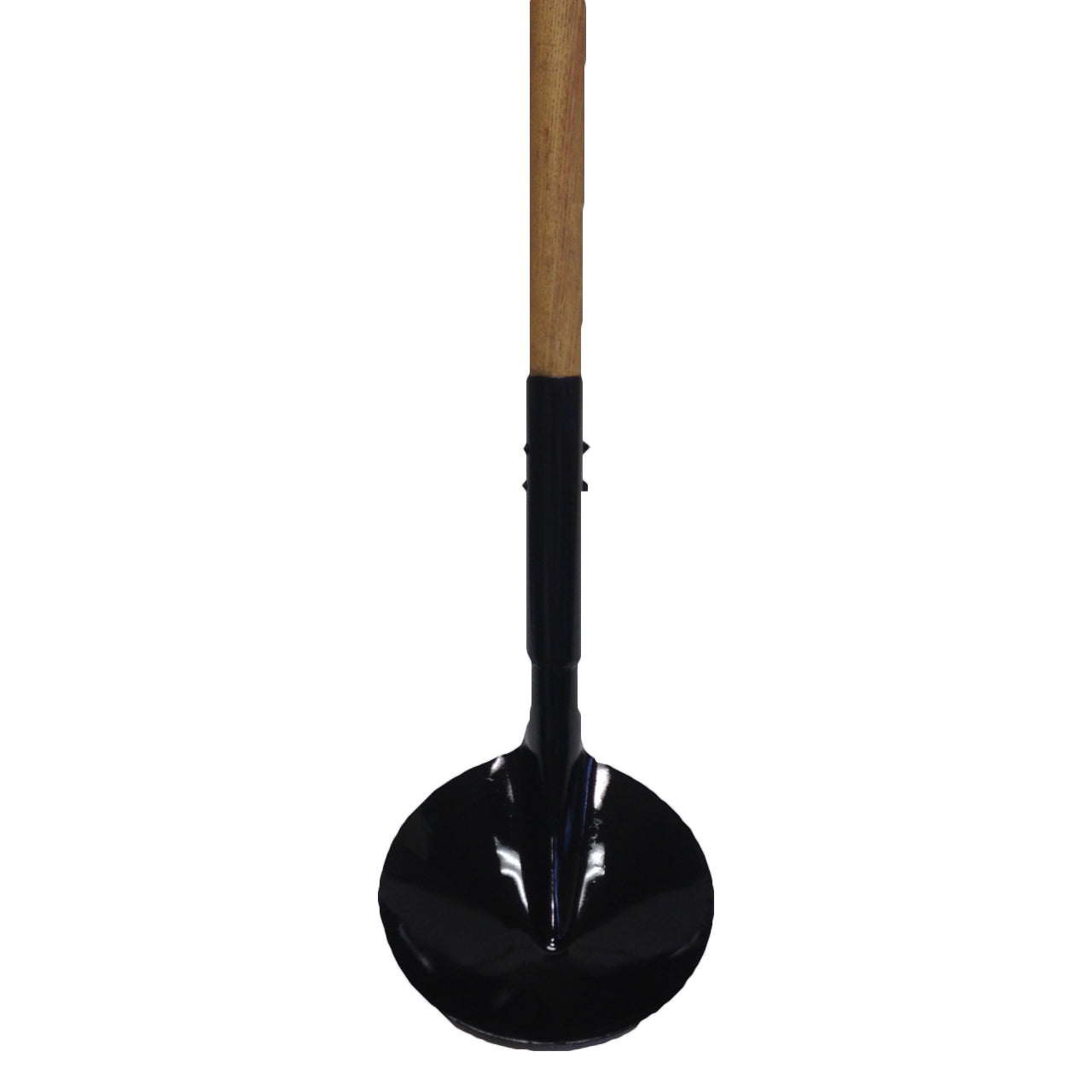 Sewer Spoon with Wood Pole