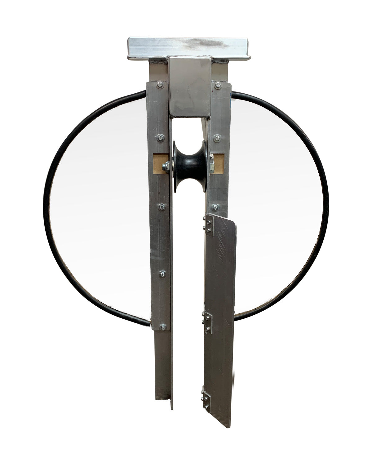 Anti-Splash Top Manhole Roller Hose Guide