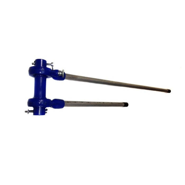 One Man Operation Ratchet for sewer rods