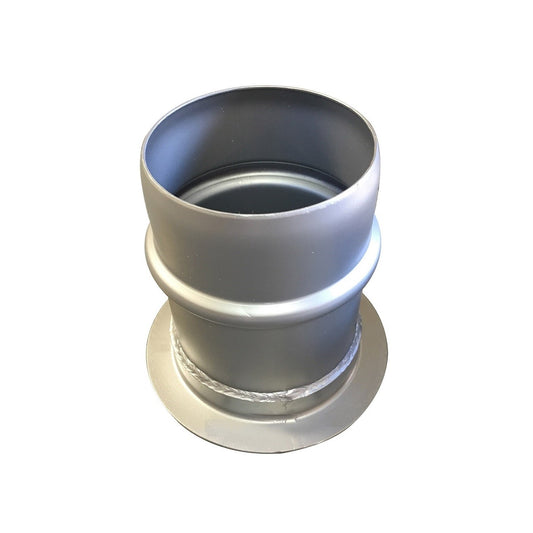 8” Flat Flange X 8” Male Bandlock, Transition Coupling