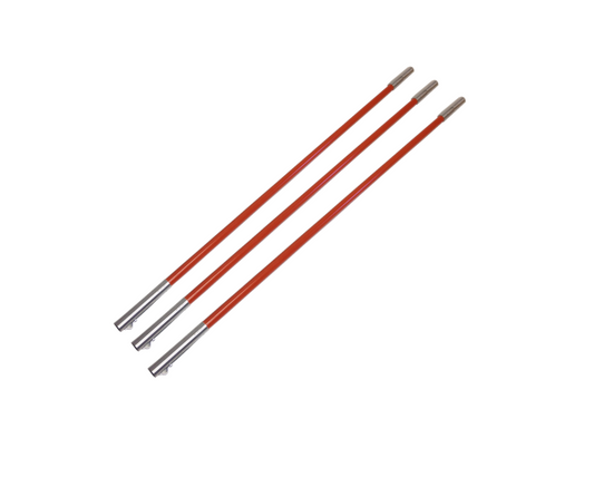 18’ Set of Fiberglass Poles for All Sewer Tools