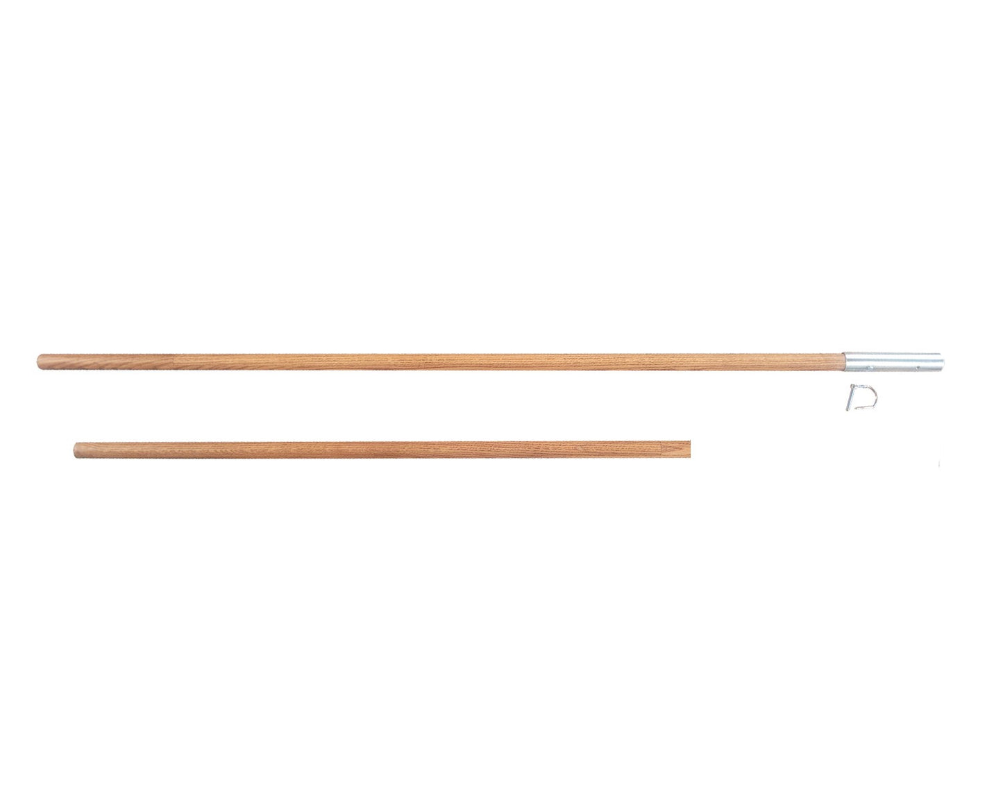 Wooden Pole Handle for Sewer Spoons