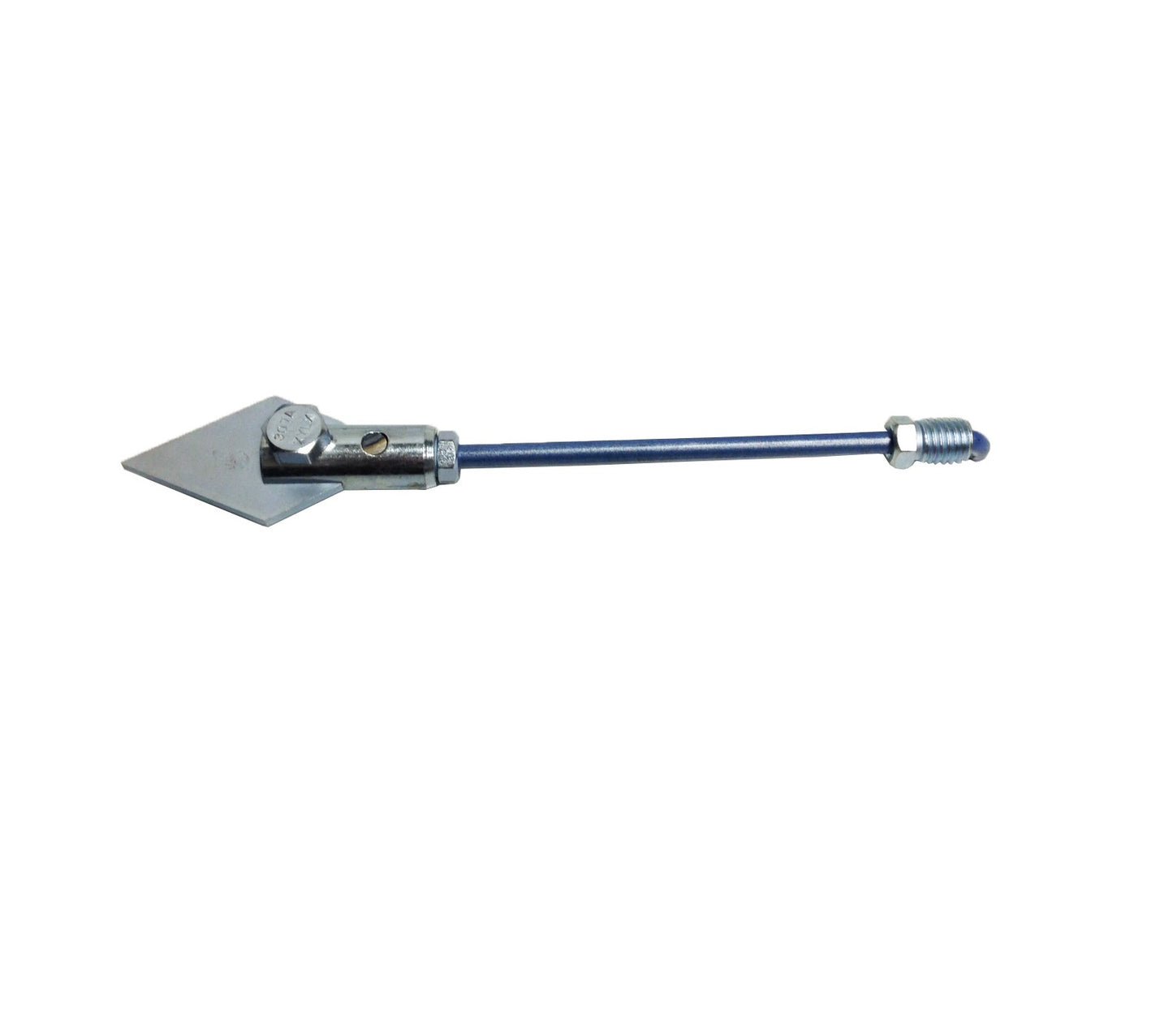Spear head for sectional sewer rod
