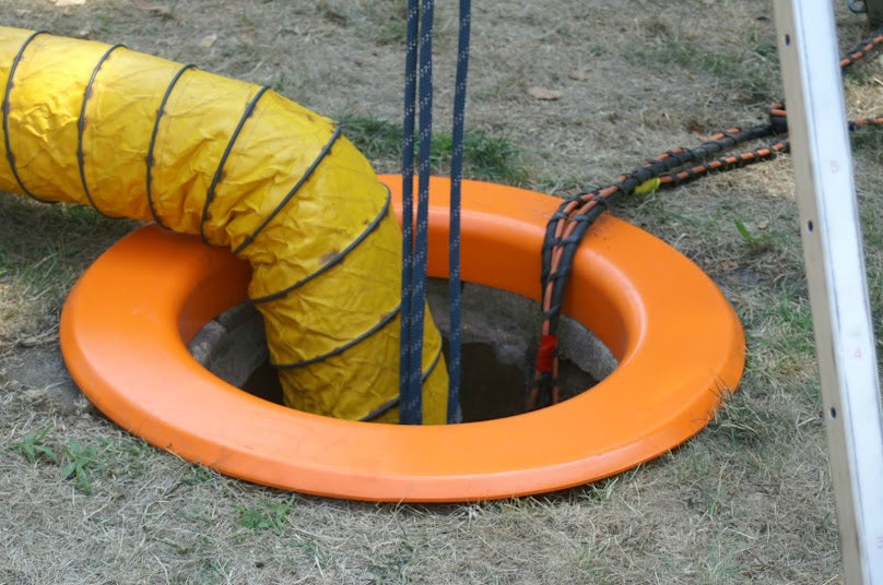 Manhole Ramp Ring Manhole Protection Ring for Sewer Cleaning | 22