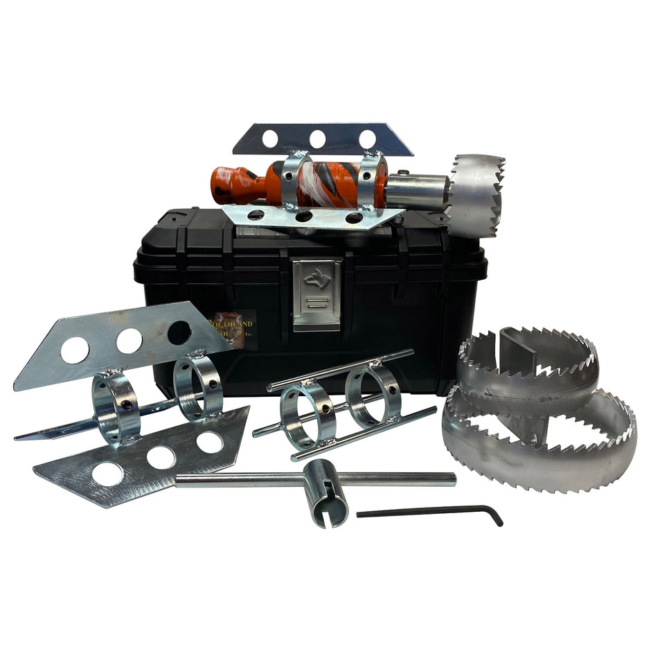Pipe Rooting Tools Hydraulic Root Cutter Motors and Saw Kits for Sewer Pipes | Pryor Tools