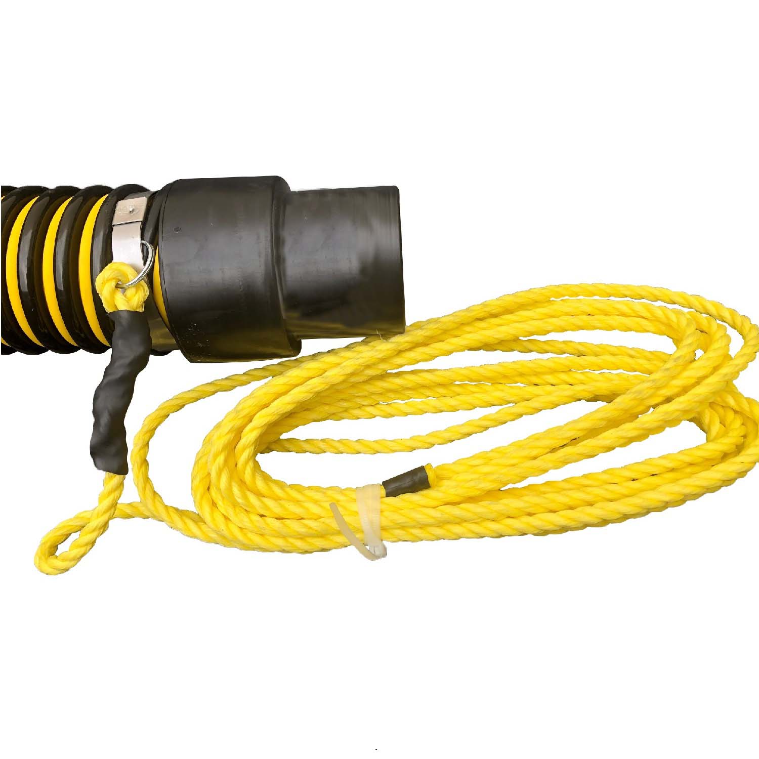 Sewer Hose Guide with Rope